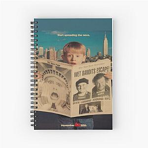 Home Alone (1990) Movie Spiral Notebook