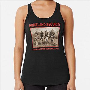 Homeland Security Racerback Tank Top