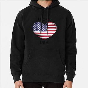 I LOVE MY HOMELAND AMERICA Pullover Hoodie