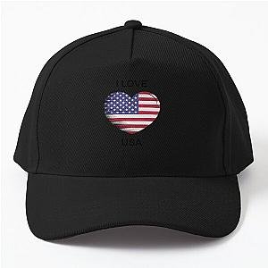 I Love America My Homeland Baseball Cap