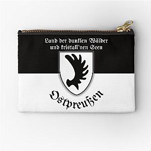East Prussia - land of dark forests and crystal lakes - perfect for a family visit or a visit to the old homeland Zipper Pouch