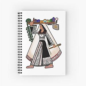 Woman Carries the Homeland Notebook
