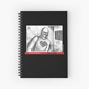 My homeland is in my heart by Mohammad Sabaaneh Spiral Notebook