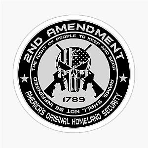 2nd Amendment Original Homeland Security Sticker