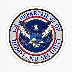 DHS Department of Homeland Security Sticker