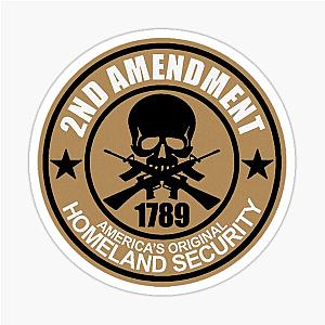 2nd Amendment Homeland Security Sticker