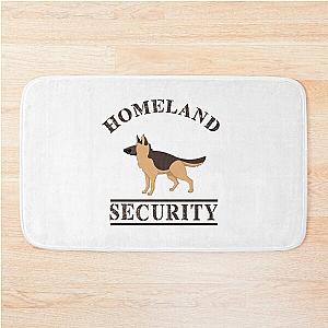 Homeland Security German Shepherd Bath Mat