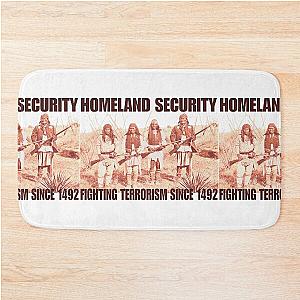 Homeland Security Fighting Terrorism Bathroom Mat