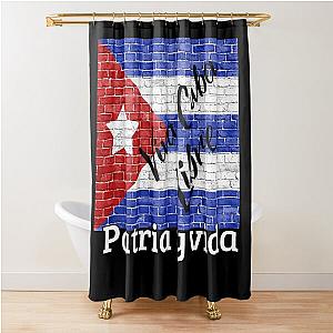 Support for Cuba and Life Shower Curtain