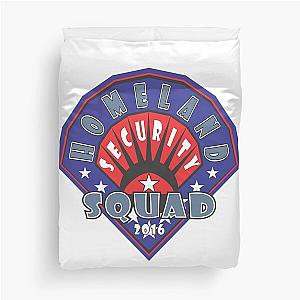 Homeland security squad duvet cover