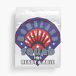 Homeland Security Duvet Cover