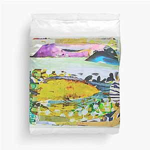 Footsteps Imaginary Homeland Duvet Cover