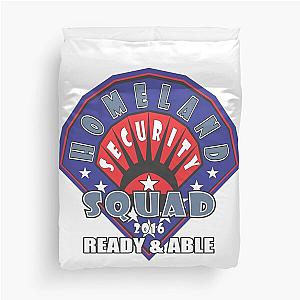 HOMELAND SECURITY Duvet Cover