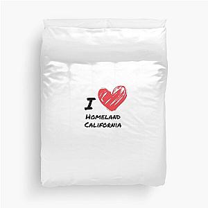 I love Homeland California Duvet Cover