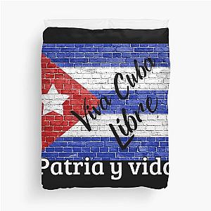 Support for free Cuba Homeland and life Duvet Cover