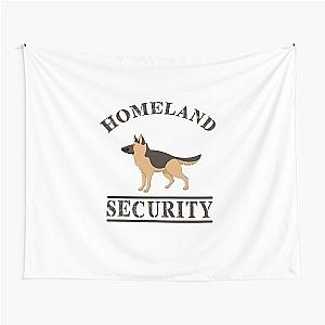 Homeland Security German Shepherd Tapestry