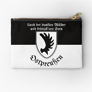 East Prussia - land of dark forests and crystal lakes - perfect for a family get-together or a visit to the old homeland Zipper Pouch