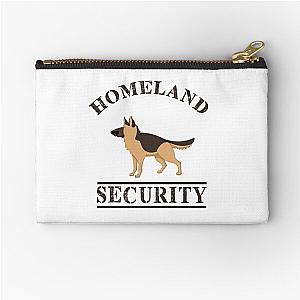 Homeland Security German Shepherd Zipper Pouch