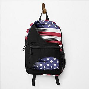 I LOVE USA MY HOMELAND MY COUNTRY HEART AMERICA Backpack