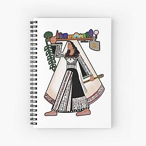 Woman Carries the Homeland Spiral Notebook