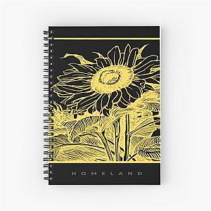 Homeland Flower Spiral Notebook