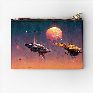 Homeworld Taiidaan Carrier on Low Orbit Zipper Pouch