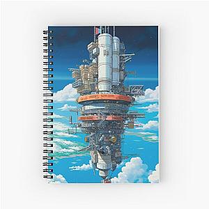 Homeworld Kushan Spacestation on Hiigaran Orbit Spiral Notebook