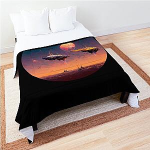 Homeworld Taiidaan Carrier on Low Orbit Comforter