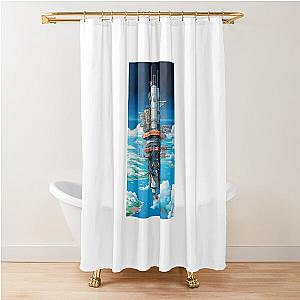 Homeworld Kushan Spacestation on Hiigaran Orbit Shower Curtain