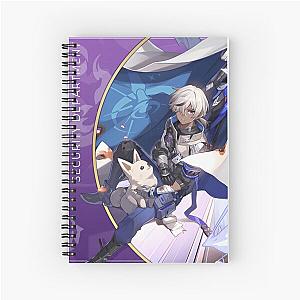 Arlan Honkai Star Rail Spiral Notebook