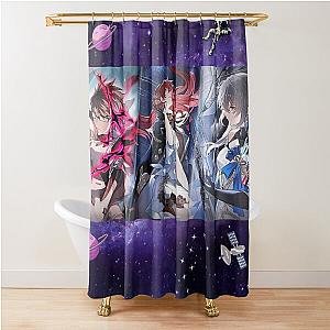 honkai star rail design  Shower Curtain