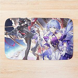 Robin and Boothill - Honkai: Star Rail Bath Mat