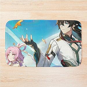 Aventurine & Fu Xuan - Honkai Star Rail Bath Mat