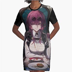 Honkai Star Rail Kafka Graphic T-Shirt Dress