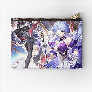 Robin and Boothill - Honkai: Star Rail Zipper Pouch