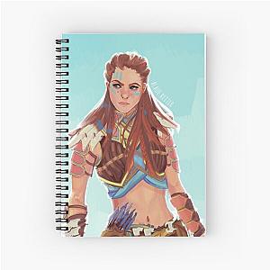 aloy horizon zero dawn poster Spiral Notebook