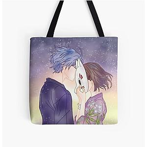 hotarubi no mori e illustration All Over Print Tote Bag