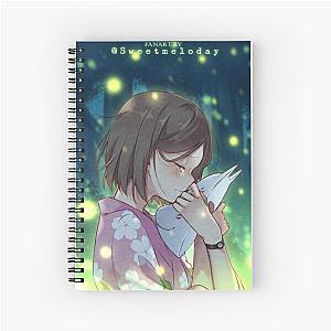 Hotarubi No Mori E Anime Spiral Notebook