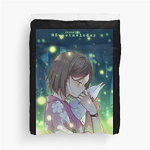 Hotarubi No Mori E Anime Duvet Cover