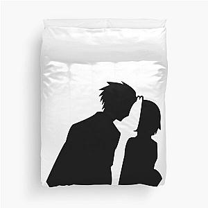 Hotarubi no mori e silhouette original design Duvet Cover