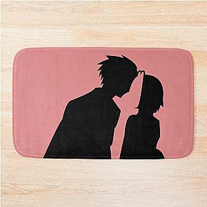 Hotarubi no mori e silhouette original design Bath Mat