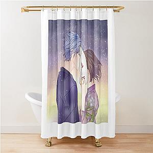 hotarubi no mori e illustration Shower Curtain