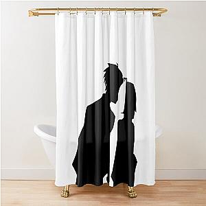 Hotarubi no mori e silhouette original design Shower Curtain