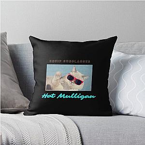 Hot Mulligan Band   Equip Sunglasses Throw Pillow RB0712