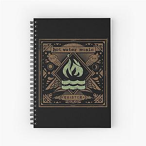 Hot Water Music Spiral Notebook