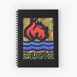 Hot Water Music Spiral Notebook