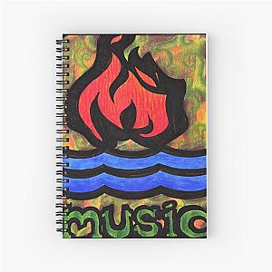 Hot Water Music Spiral Notebook