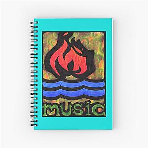 Hot Water Music  Spiral Notebook