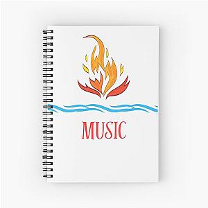 Hot Water Music Essential  Spiral Notebook