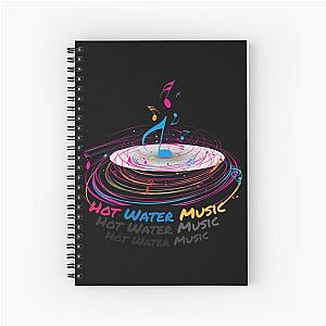 Hot Water Music   Spiral Notebook